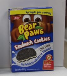 Bear Paws Sandwitch Cookies