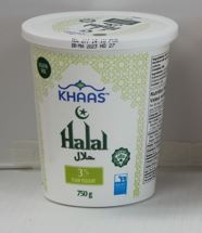 Khaa's Halal Yogurt [3%] 750gm