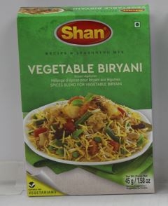 Shan Ni Biryani Vegetable, 45g