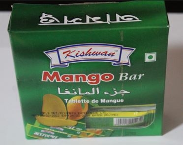 Kishwan Mango Bar 10 pcs Small pack 140 gm