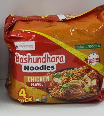 Bashundhara Noodles 4 pack Chicken Flvr