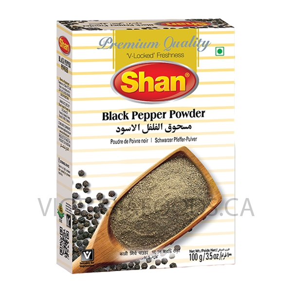 Shan   Black Pepper Pwdr Prm 100g